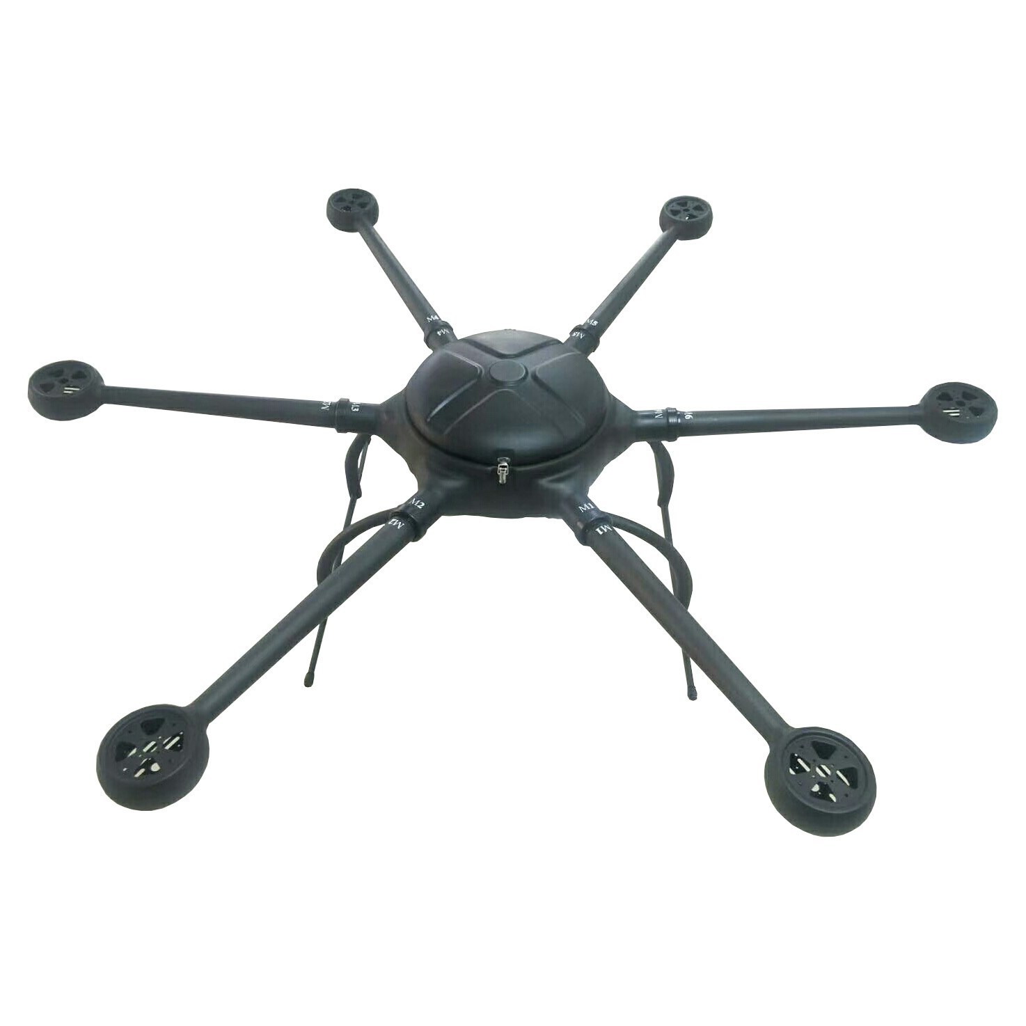 Hexacopter frame clearance carbon fiber