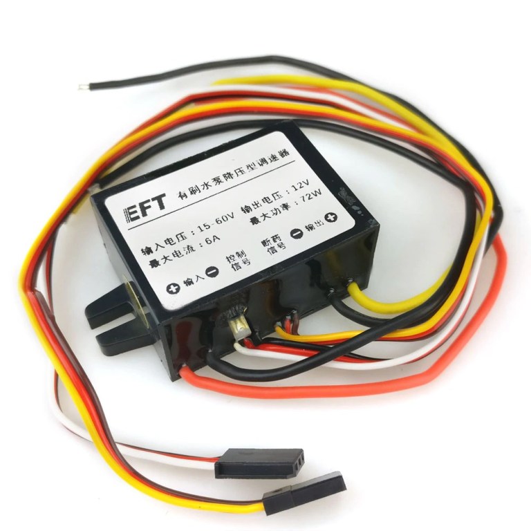 12S voltage regulator for Pump control Flow