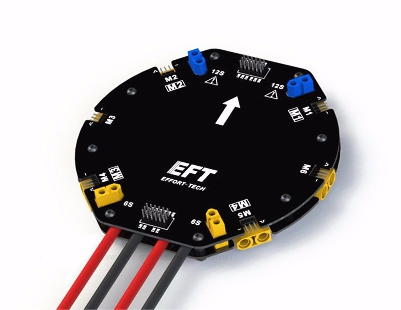 Large Current Power Distribution Board for Agricultural drone