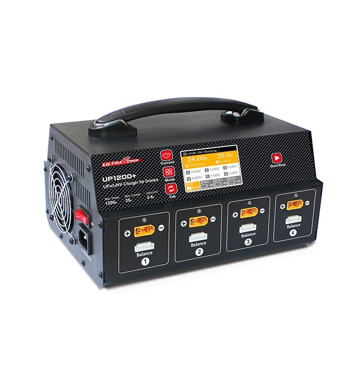 UP1200+ 25A 8 Channel 2-6S Battery charger