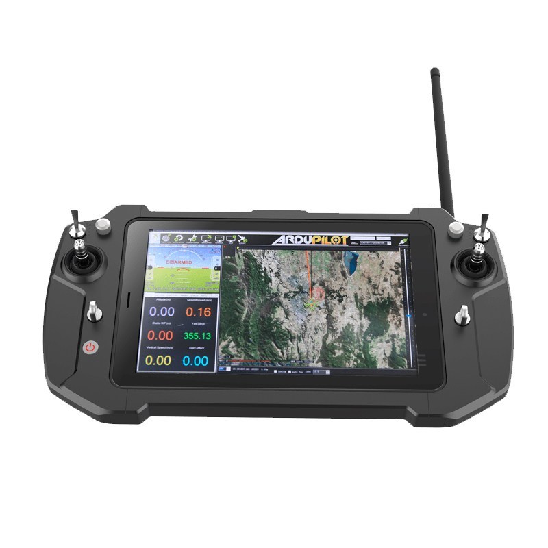T20 GCS All in one Handhold FPV Portable Ground Station 8 inch IPS Dual System integrated link remote control system for UAV & drone