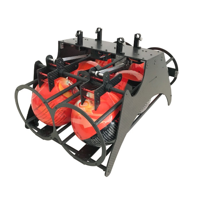 Drone automatic thrower Fire Extinguisher