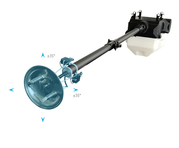 NDLY600 pro Flamethrower Drone Attachment