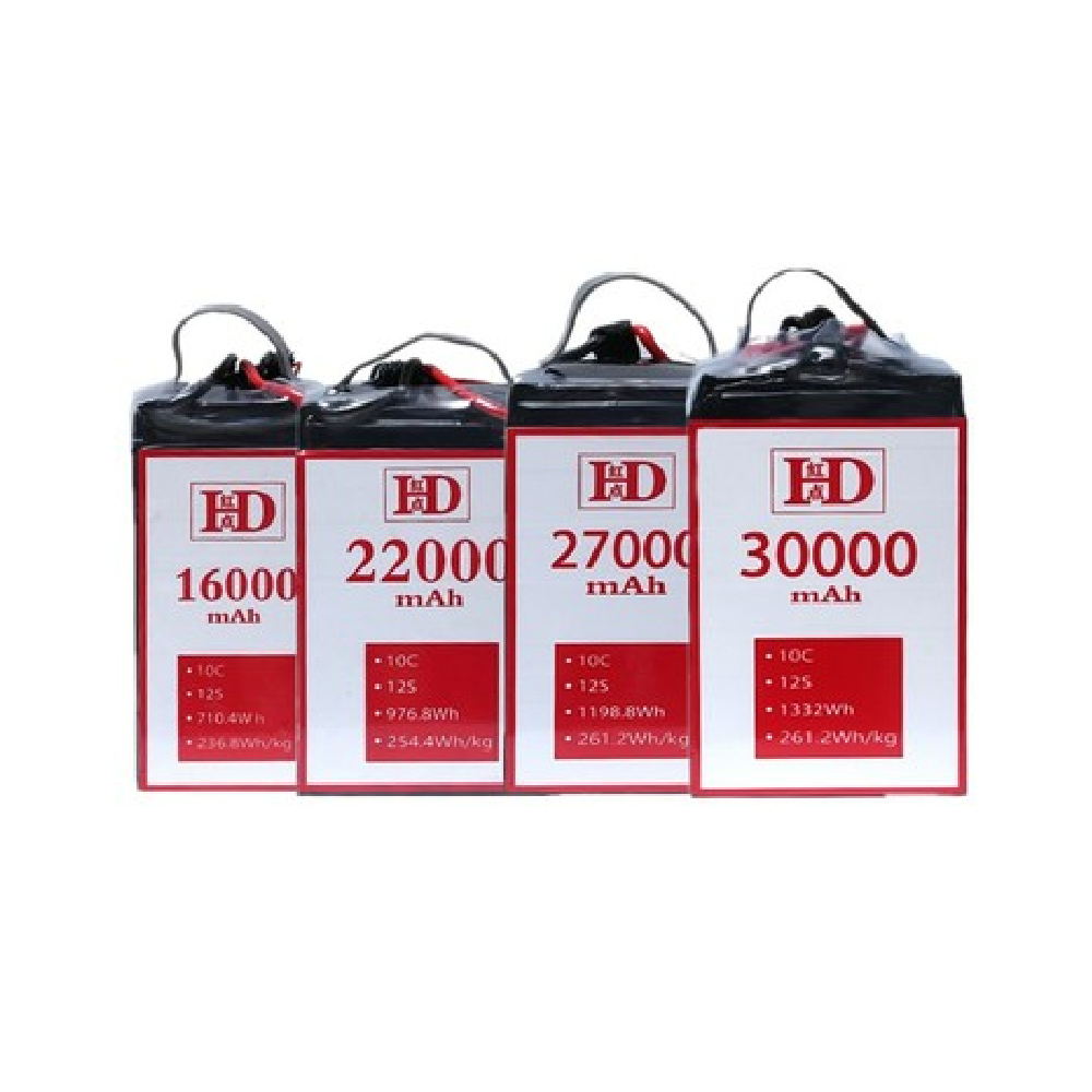 Long life 6S/12S, 16000mah/22000mah/27000mah/30000mah Drone Li-po battery