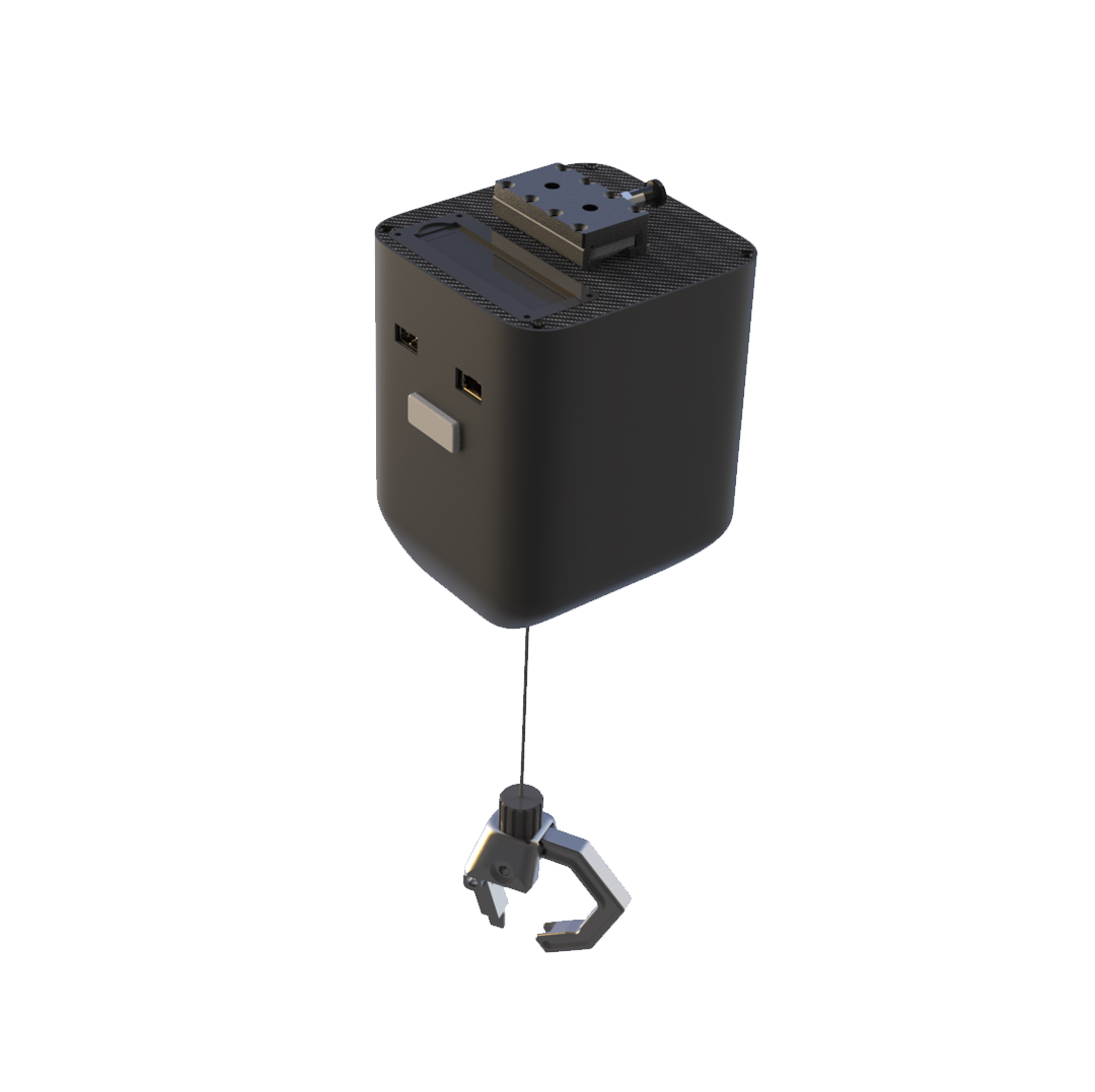 FD15 drone delivery rope dropping system