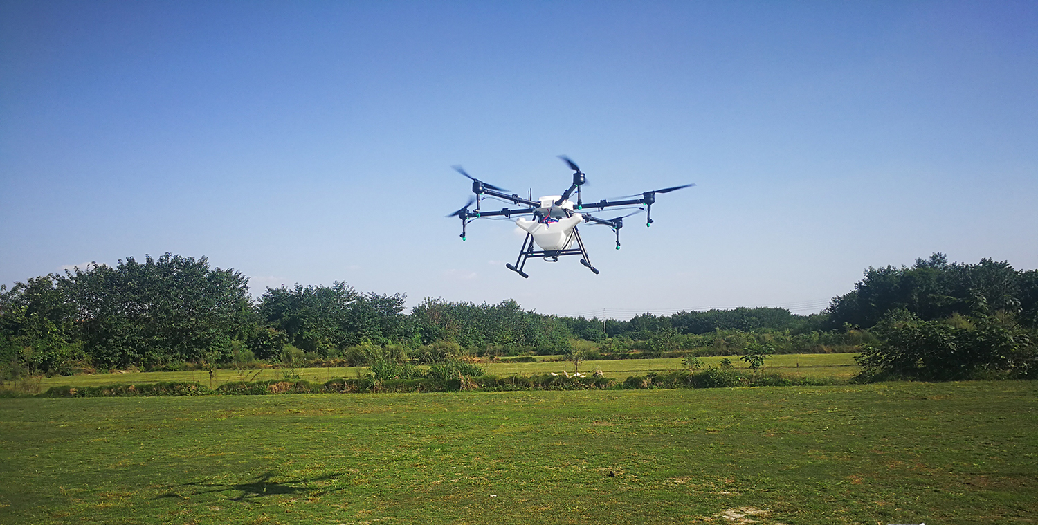 Spraying Crops with Drones