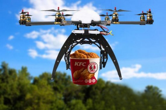 drone for food delivery