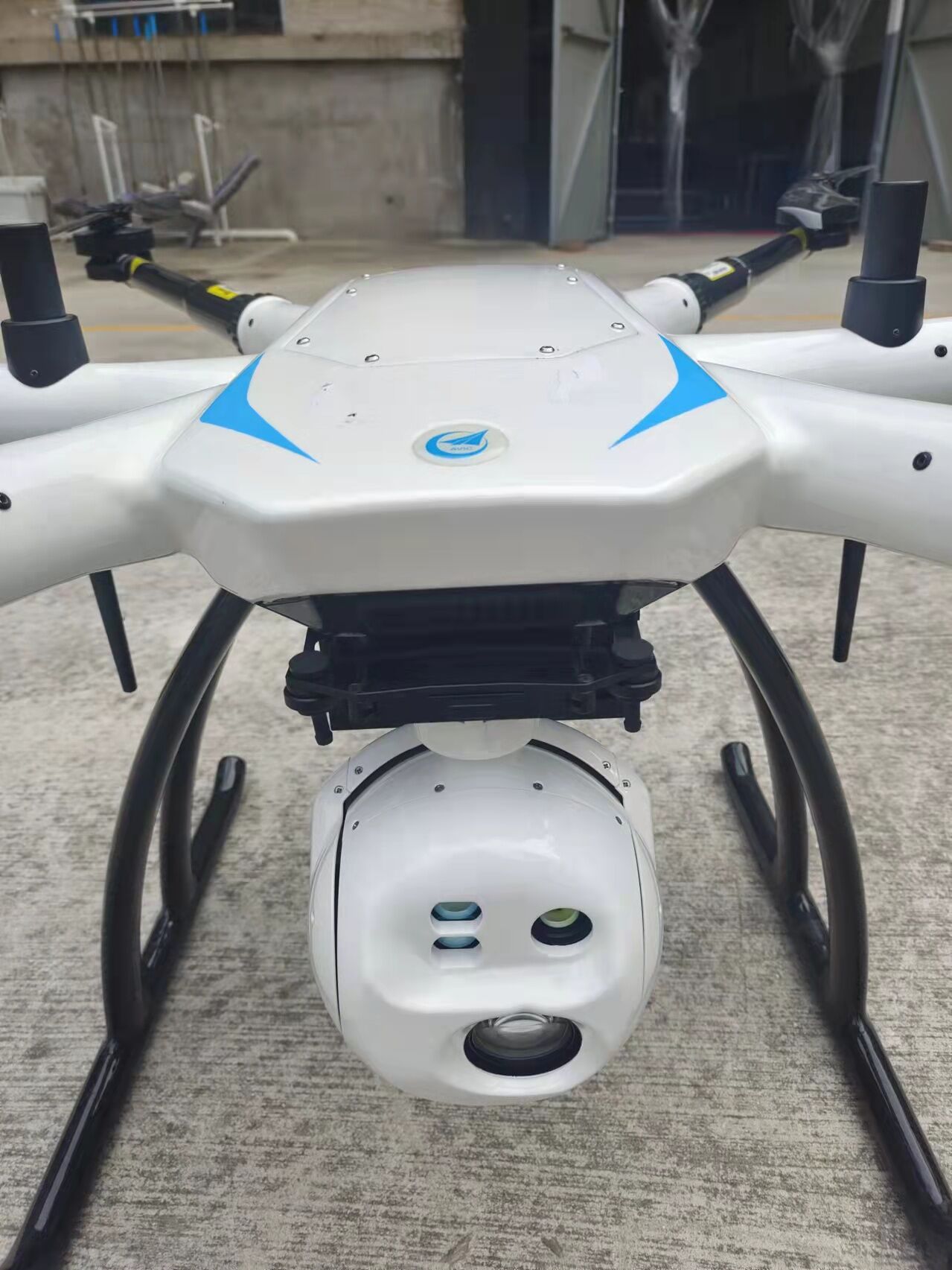 3 axis 30X drone gimbal dual IR&LRF camera 