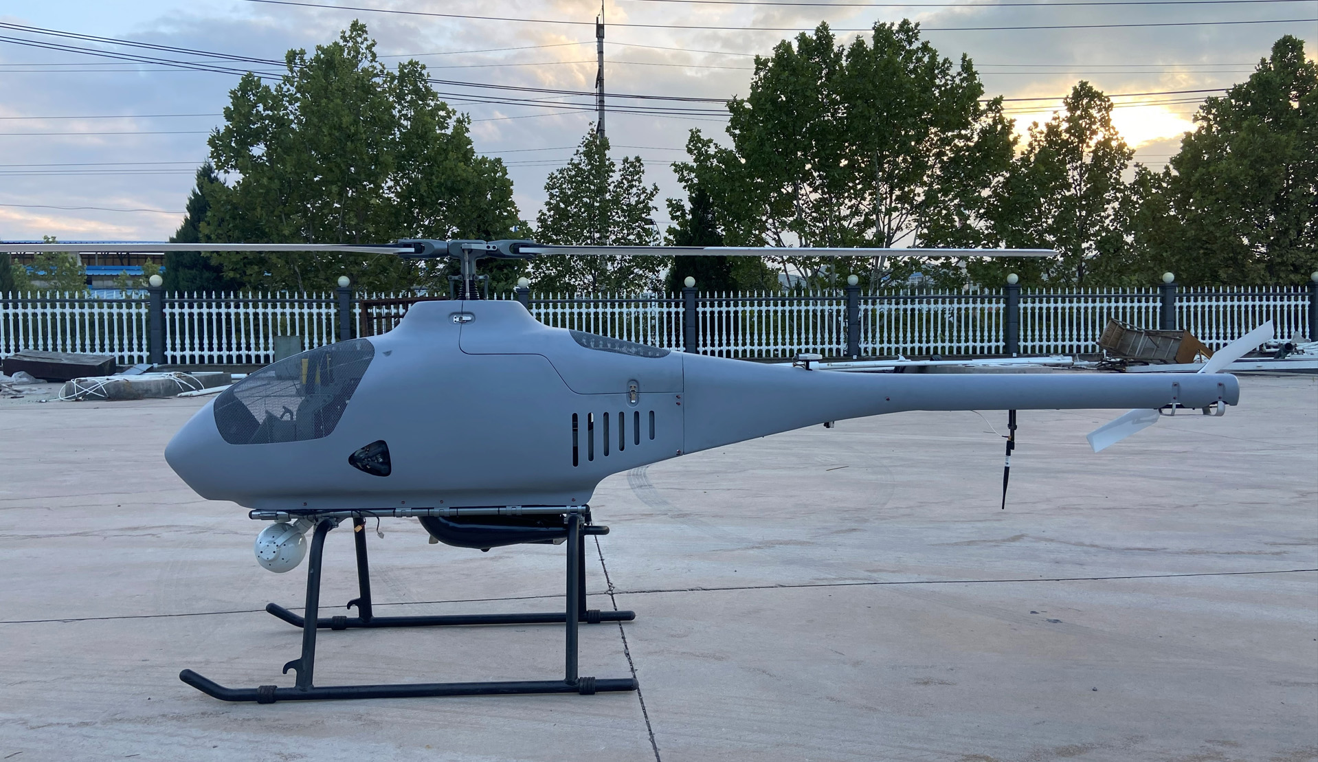unmanned vtol helicopter