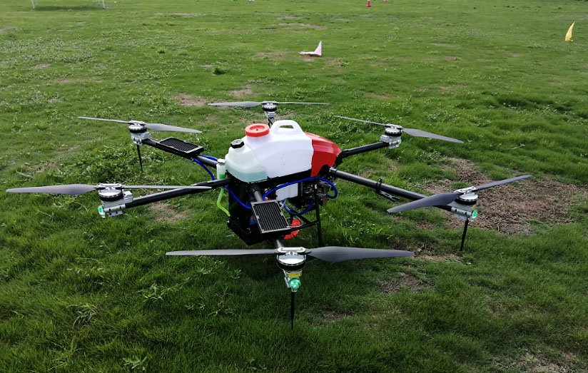FlyDragon 16L hybrid drone sprayer