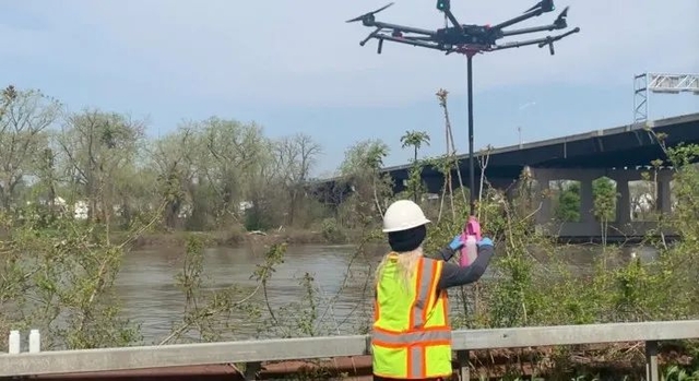 Drone water sampling technology