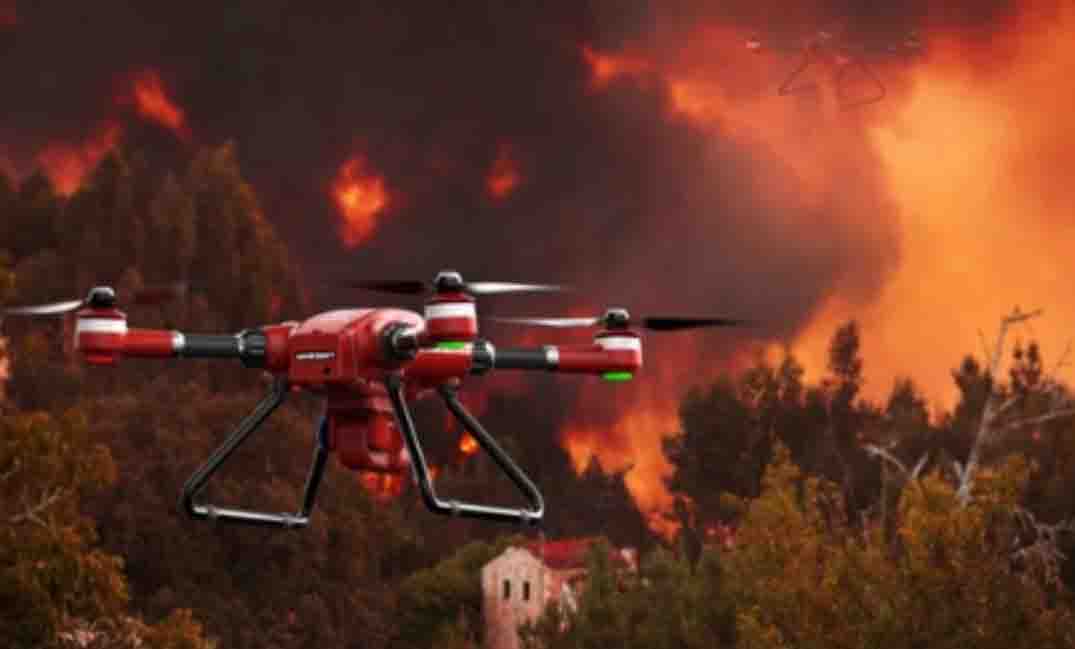  drones for warn of fires