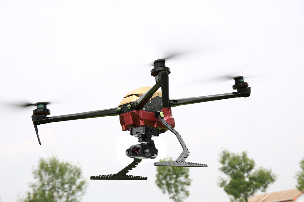 FDG815 samll quadcopter long endurance droen for roof inspection