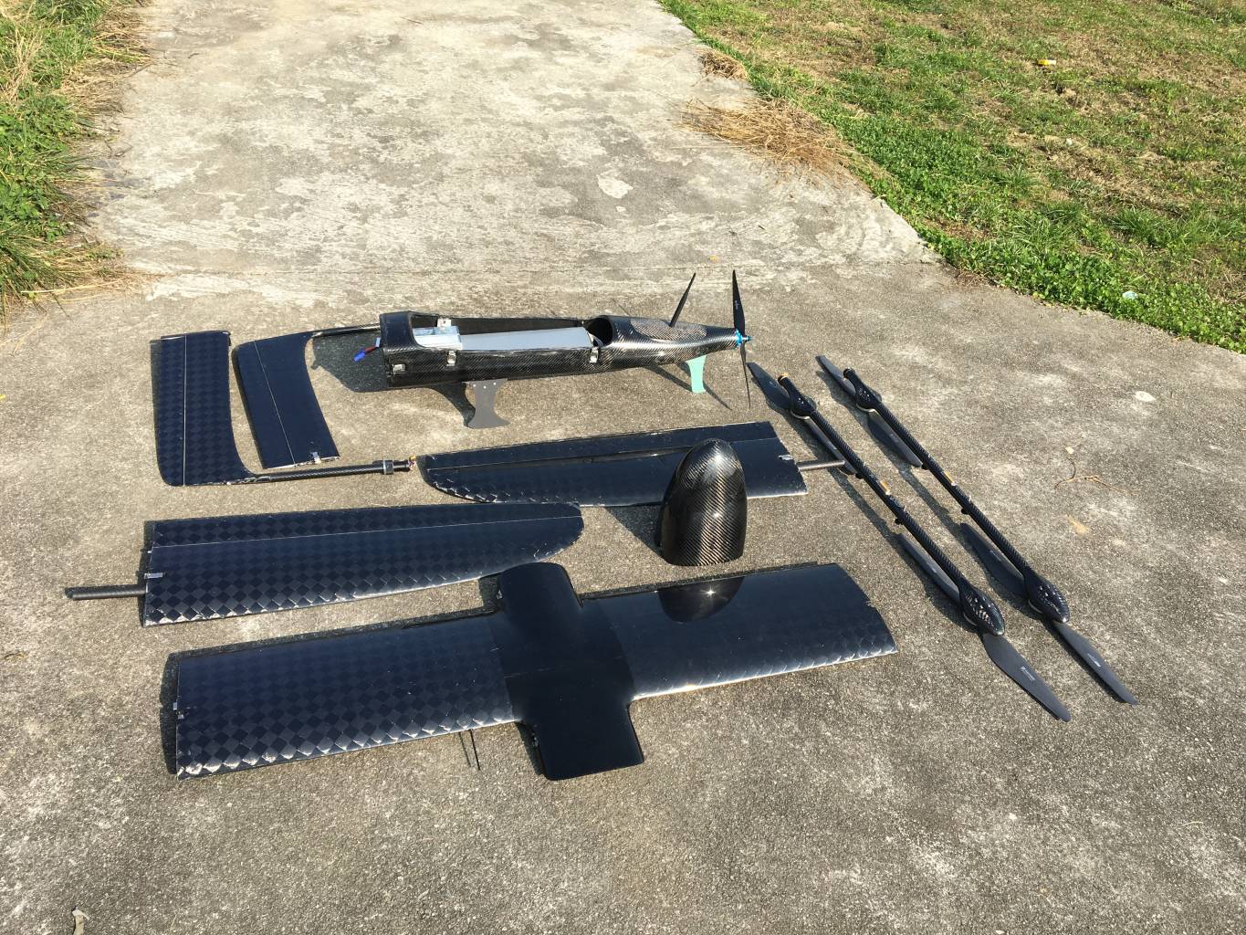 FDG30 VTOL drone parts
