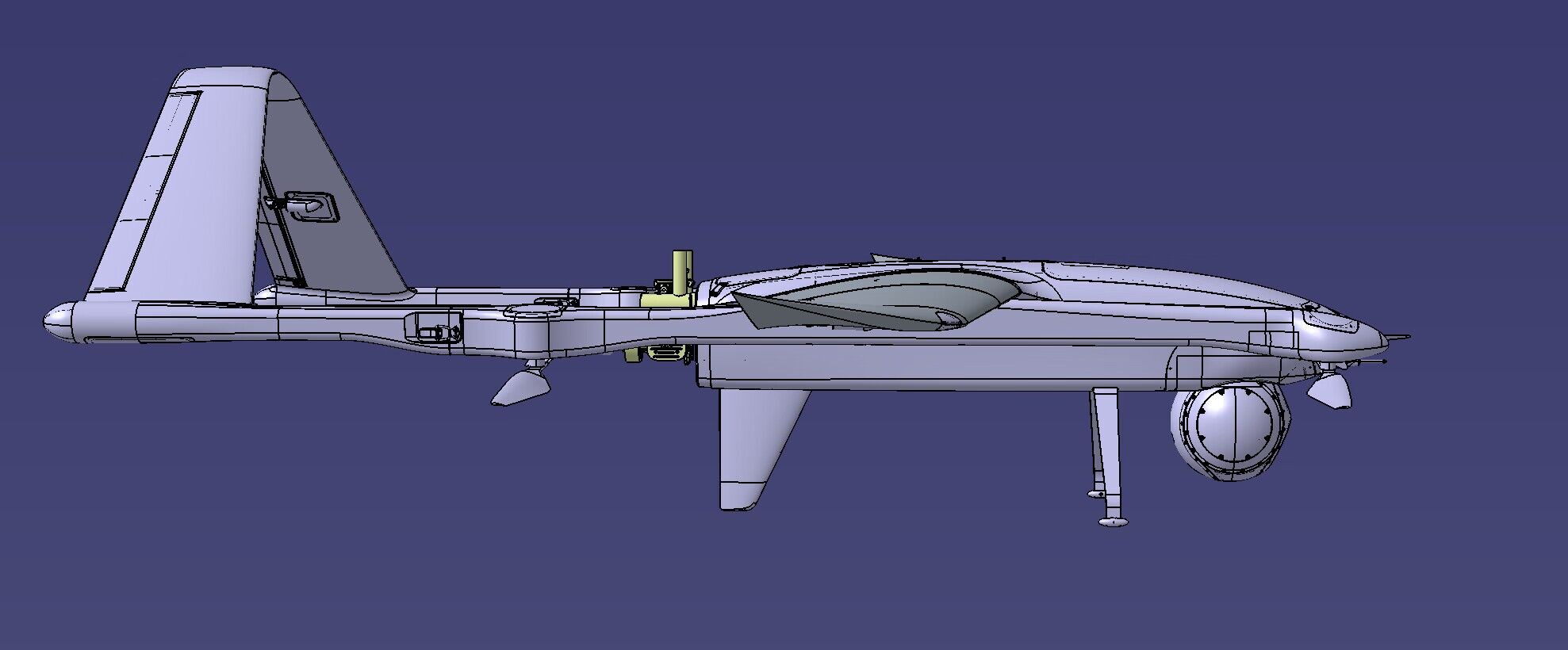 FDG50F vtol uav design